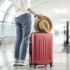 FCH Curved Vertical Stripe 4-in-1 Trolley Case - Retro Red