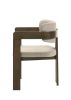Destin Light Gray Polished Microfiber & Walnut Finish Side Chair (Set of 2)
