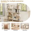 5 Tier Large Book Shelf, Bookcase Home Office Open Bookshelf,Shelves for Living Room, Office Shelf