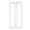 VEVOR 2PCS 31.5inch High Wedding Flower Stand, Metal Vase Column Geometric Centerpiece Stands