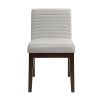 Edwyn Gray Linen Side Chair (Set of 2)