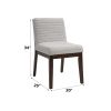 Edwyn Gray Linen Side Chair (Set of 2)