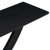 Mirod 57'' Modern Rustic Console Table with Cross-Leg Design,Sturdy Construction and Ample Surface Space,Perfect for Living Room or Bedroom