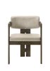 Destin Light Gray Polished Microfiber & Walnut Finish Side Chair (Set of 2)