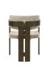Destin Light Gray Polished Microfiber & Walnut Finish Side Chair (Set of 2)