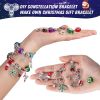 Advent Calendar 2024 Girls Zodiac Constellation Bracelet Making Kit, 24 Days Countdown Christmas Advent Calendar with 2 sets DIY Bracelets