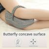 Memory Foam Leg Pillow For Side Sleeping Orthopedic Leg Support Pillow Knee Pillow Contour Firm Support Leg Pillow For Sleeping