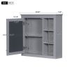 30'' x 28'' Medicine Cabinet, Wall Mounted Bathroom Storage Cabinet, Modern Bathroom Wall Cabinet with Mirror,Medicine Cabinet