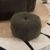 Soft Bean Bag Chair with High Resilient Foam(Chips)for living room and bedroom,Comfortable Square Lazy Sofa with Footstool, Cover for Adults to Gaming