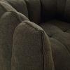 Soft Bean Bag Chair with High Resilient Foam(Chips)for living room and bedroom,Comfortable Square Lazy Sofa with Footstool, Cover for Adults to Gaming